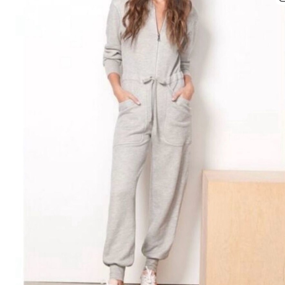 Rivet Utility Maven Jumpsuit Grey Woman’s Sz M